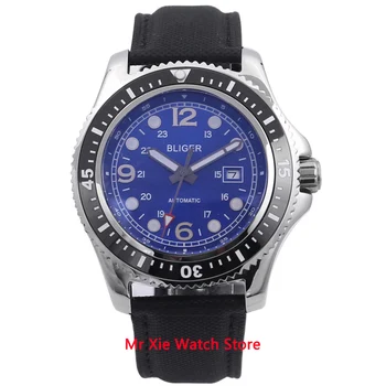 Bliger 44mm Automatic Mechanical Watch Men Luxury Brand Business Luminous Waterproof Clock Leather Strap Calendar Wristwatch Men 
Bliger 44mm Automatic Mechanical Watch Men Luxury Brand Business Luminous Waterproof Clock Leather Strap Calendar Wristwatch Men