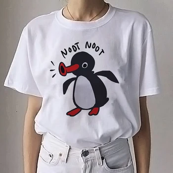 Noot Noot Motherfuckers Pingu Print Anime Women Kawaii Oversized T Shirt Clothes Summer White Short Sleeve Tshirt Custom Tops
Noot Noot Motherfuckers Pingu Print Anime Women Kawaii Oversized T Shirt Clothes Summer White Short Sleeve Tshirt Custom Tops