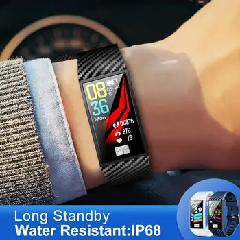 BEESCLOVER Smart Bracelet Band Heart Rate Monitor ECG Blood Pressure IP68 Fitness Tracker Wrisatband Smart Watch
BEESCLOVER Smart Bracelet Band Heart Rate Monitor ECG Blood Pressure IP68 Fitness Tracker Wrisatband Smart Watch