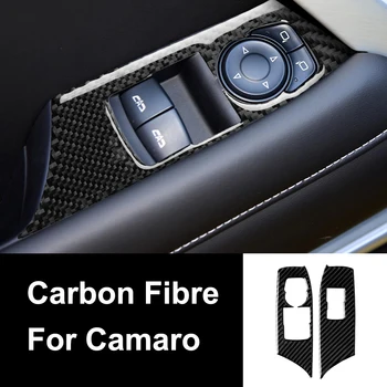For Chevrolet Camaro 2017-2019 Decals 2PCS Carbon Fiber Car Door Window Glass Inner Panel Armrest Lift Switch Button Trim
For Chevrolet Camaro 2017-2019 Decals 2PCS Carbon Fiber Car Door Window Glass Inner Panel Armrest Lift Switch Button Trim