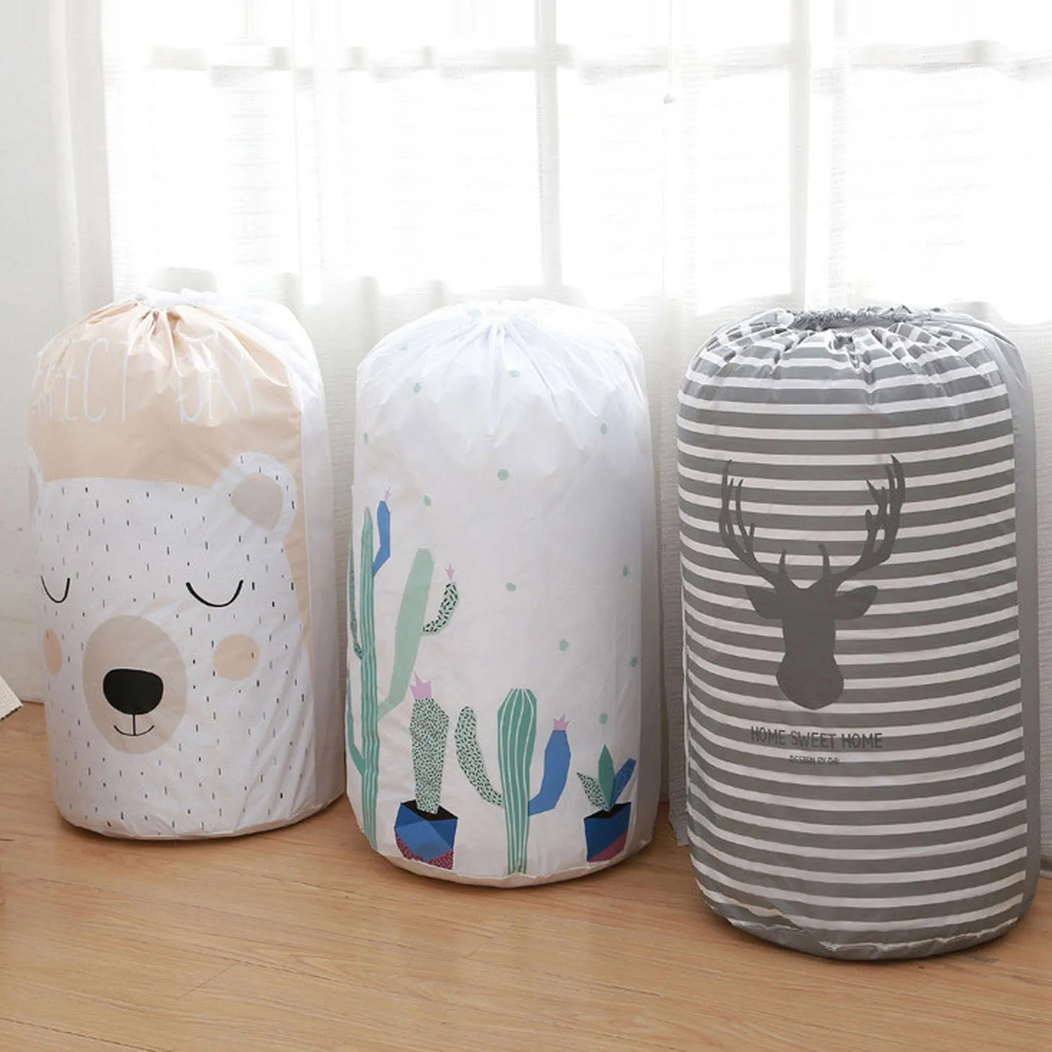 Behogar 43x82cm Drawstring Storage Bag Blanket Organizer Pouch Box for Quilt Overcoat Pillows Clothes Dustproof Container
Behogar 43x82cm Drawstring Storage Bag Blanket Organizer Pouch Box for Quilt Overcoat Pillows Clothes Dustproof Container