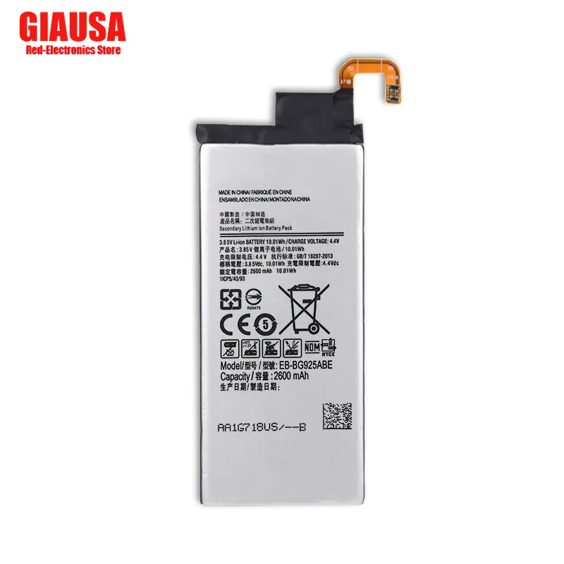 Wholesale Note3 Battery Suitable for Three-Star EB-BG925ABE Cell Phone Battery S6 Edge Lithium Battery
Wholesale Note3 Battery Suitable for Three-Star EB-BG925ABE Cell Phone Battery S6 Edge Lithium Battery