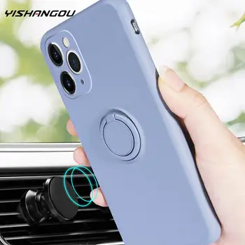 For iPhone 11 Pro Max SE 2 2020 Case Liquid Silicone Slim Soft Phone Case Ring Stand Cover For iPhone XR X XS Max 7 8 6 6S Plus
For iPhone 11 Pro Max SE 2 2020 Case Liquid Silicone Slim Soft Phone Case Ring Stand Cover For iPhone XR X XS Max 7 8 6 6S Plus