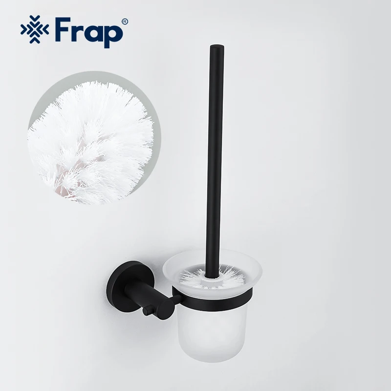 FRAP High Quality America Bathroom Accessories Wall Mounted Black Space Aluminum Household Bathroom Toilet Brush Holder F30210
FRAP High Quality America Bathroom Accessories Wall Mounted Black Space Aluminum Household Bathroom Toilet Brush Holder F30210