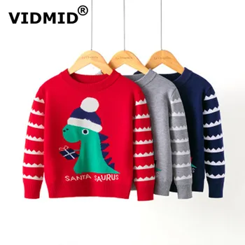 VIDMID Baby boys cotton Winter Sweaters Clothes Autumn Children dinosaur Clothing Knitted cotton Kids boys Sweaters 7123 05
VIDMID Baby boys cotton Winter Sweaters Clothes Autumn Children dinosaur Clothing Knitted cotton Kids boys Sweaters 7123 05