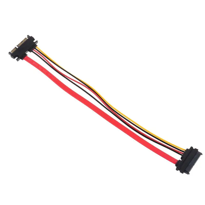 30cm 22Pin(15+7) Male To Female SATA Serial ATA Data Power Cable Extension Cord U4LD
30cm 22Pin(15+7) Male To Female SATA Serial ATA Data Power Cable Extension Cord U4LD