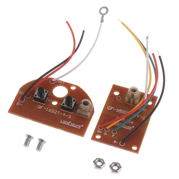 2CH RC Remote Control 27MHz Circuit PCB Transmitter & Receiver Board Radio System For Toy Car
2CH RC Remote Control 27MHz Circuit PCB Transmitter & Receiver Board Radio System For Toy Car