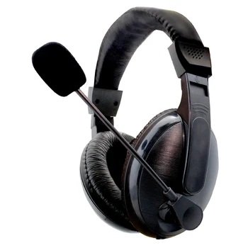 Professional 3.5mm Wired Headset With Microphone On Ear Stereo Headphone Soft Leather Earmuffs For Computer Desktop Cellphone 
Professional 3.5mm Wired Headset With Microphone On Ear Stereo Headphone Soft Leather Earmuffs For Computer Desktop Cellphone