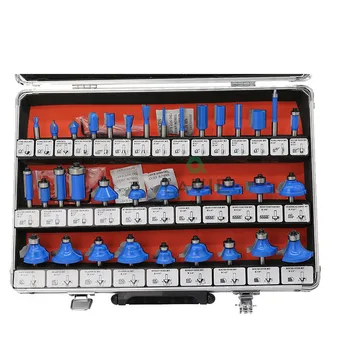 35PC/set 1/4" Shank Milling Cutter Woodworking Router Flush Straight Chamfer Trimming Bits DIY Engraving Machine Tools MC01001
35PC/set 1/4" Shank Milling Cutter Woodworking Router Flush Straight Chamfer Trimming Bits DIY Engraving Machine Tools MC01001
