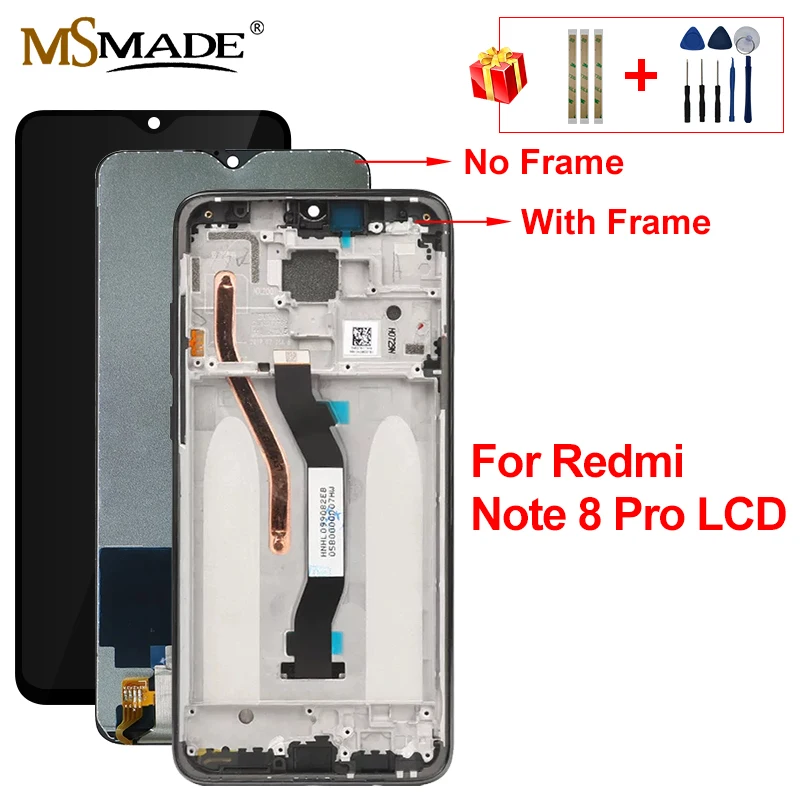 Original Display For Xiaomi Redmi Note 8 Pro LCD Display Touch Screen Replacement Parts For Redmi Note 8 Pro LCD Screen
Original Display For Xiaomi Redmi Note 8 Pro LCD Display Touch Screen Replacement Parts For Redmi Note 8 Pro LCD Screen