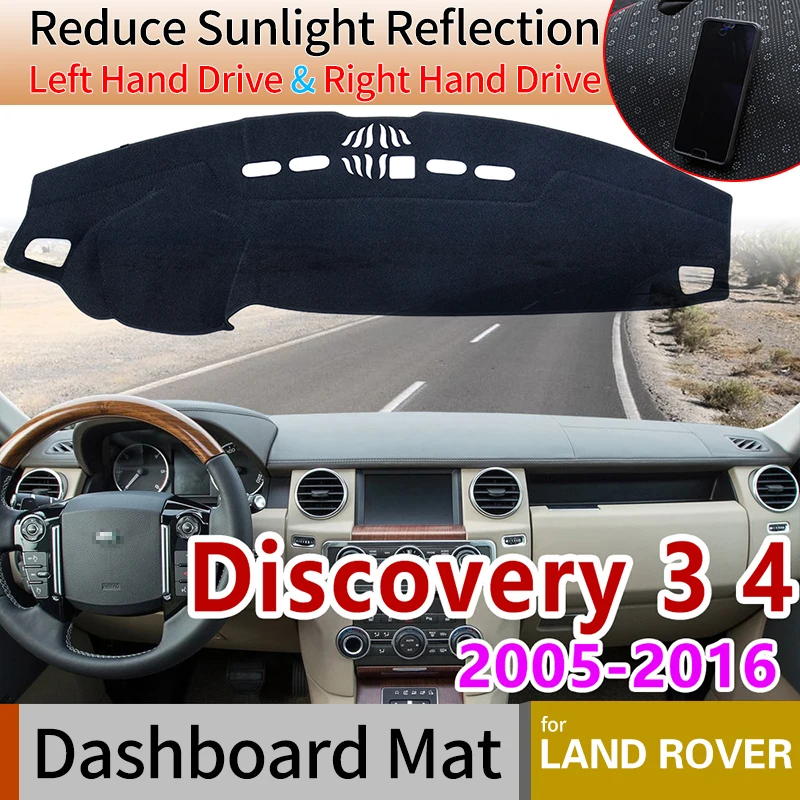 for Land Rover Discovery 3 4 2005~2016 LR3 LR4 Anti-Slip Mat Dashboard Cover Pad Sunshade Dashmat Car Accessories L319 2006 2007
for Land Rover Discovery 3 4 2005~2016 LR3 LR4 Anti-Slip Mat Dashboard Cover Pad Sunshade Dashmat Car Accessories L319 2006 2007