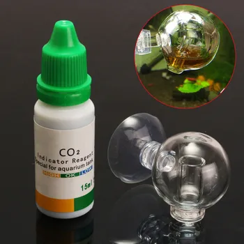 Aquarium CO2 Indicator Solution Glass Ball Fish Tank Liquid Test PH Long-term CO2 Monitor Tester For Water Live Moss Plant
Aquarium CO2 Indicator Solution Glass Ball Fish Tank Liquid Test PH Long-term CO2 Monitor Tester For Water Live Moss Plant