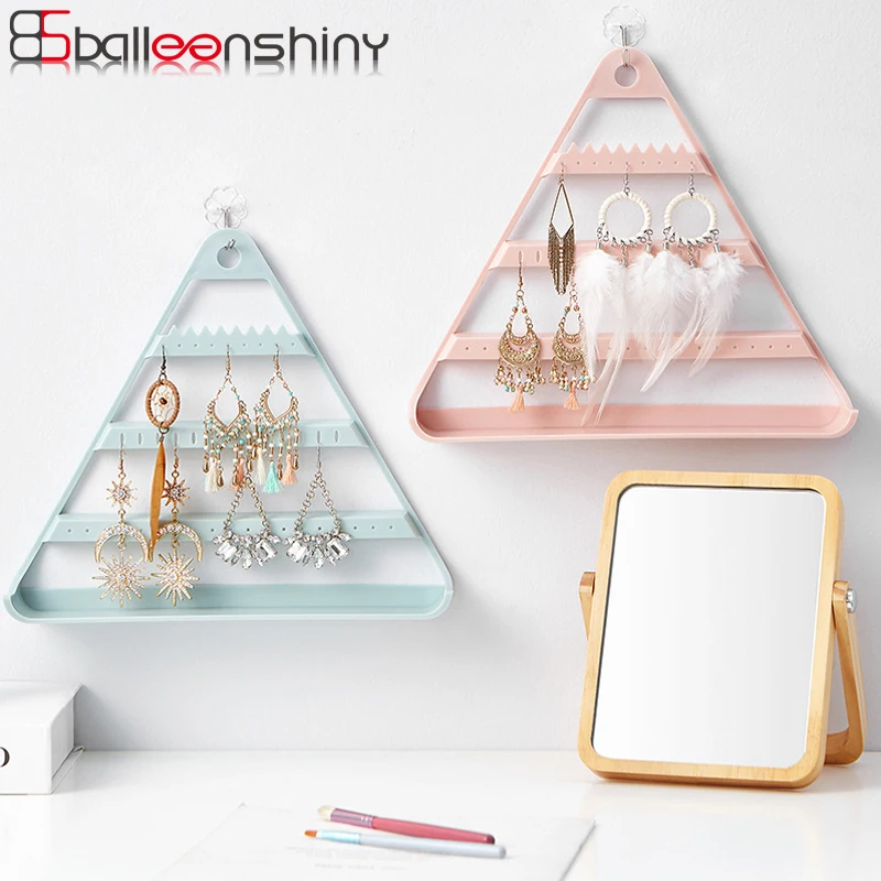 BalleenShiny Triangle Jewelry Storage Rack Hanging Earring Ear Stud Hanging Holder Domestic Trinket Necklace Hairpin Organizer
BalleenShiny Triangle Jewelry Storage Rack Hanging Earring Ear Stud Hanging Holder Domestic Trinket Necklace Hairpin Organizer