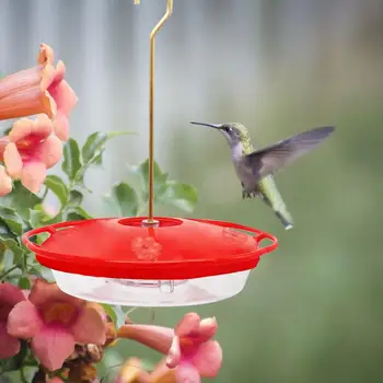 Hummingbird Feeder Large Capacity Hanging Bird Flower Feeder with 4 Feeding Stations for Outside
Hummingbird Feeder Large Capacity Hanging Bird Flower Feeder with 4 Feeding Stations for Outside