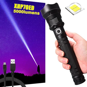 5000lumens Xhp70.2 Most Powerful Led Flashlight Torch Usb Rechargeable Tactical Flashlights 18650 Or 26650 Hand Lamp Xhp70
5000lumens Xhp70.2 Most Powerful Led Flashlight Torch Usb Rechargeable Tactical Flashlights 18650 Or 26650 Hand Lamp Xhp70