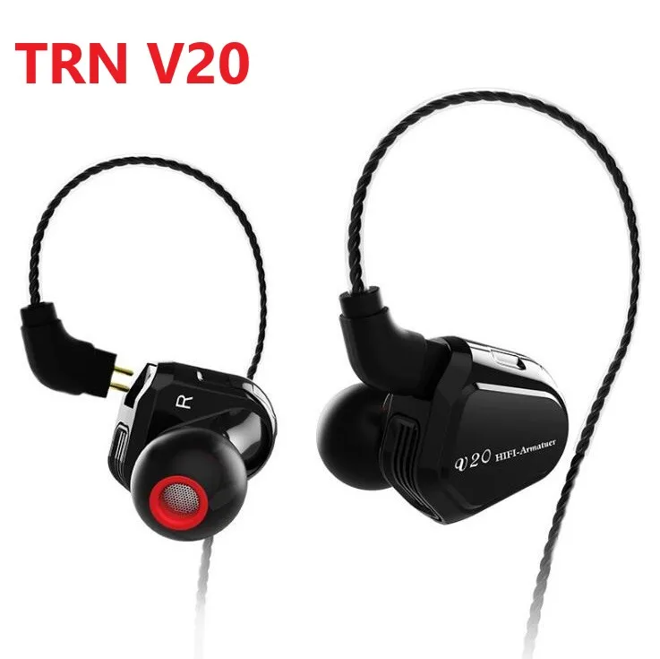 brand new TRN V20 DD+BA Hybrid Earphone HIFI DJ Monitor Running Sport Earphone Earplug Headset With 2PIN Cable TRN V10/V60
brand new TRN V20 DD+BA Hybrid Earphone HIFI DJ Monitor Running Sport Earphone Earplug Headset With 2PIN Cable TRN V10/V60
