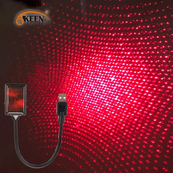 Mini USB Car Interior Roof Atmosphere Starry Sky Lamp LED Projector Star Night Light Plug And Play Decor Car Interior Lamps 
Mini USB Car Interior Roof Atmosphere Starry Sky Lamp LED Projector Star Night Light Plug And Play Decor Car Interior Lamps