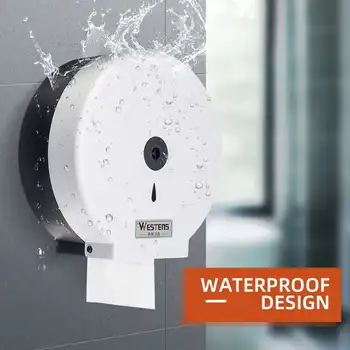 Portable Toilet Paper Holder ABS Waterproof Tissue Box Wall-mounted Toilet Paper Dispenser For Bathroom Home Hotel Storage Rack
Portable Toilet Paper Holder ABS Waterproof Tissue Box Wall-mounted Toilet Paper Dispenser For Bathroom Home Hotel Storage Rack