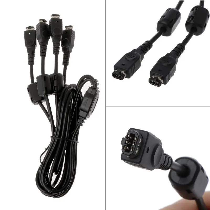 High Quality Cinpel 4 Player Link Cable for Nintendo Gameboy Advanced SP for GBA GBC SP
High Quality Cinpel 4 Player Link Cable for Nintendo Gameboy Advanced SP for GBA GBC SP