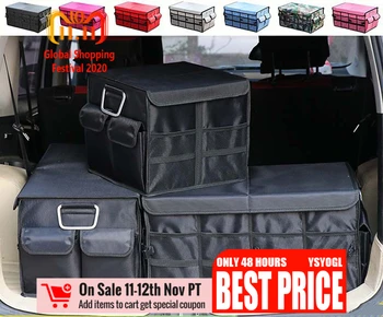 Boot Large Capacity Universal Car Organizer Oxford SUV Folding Trunk Organiser Tool Food Bag Auto Storage Box Cover Accessories
Boot Large Capacity Universal Car Organizer Oxford SUV Folding Trunk Organiser Tool Food Bag Auto Storage Box Cover Accessories
