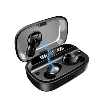 T18 TWS wireless Bluetooth 5.0 headset in-ear LED display HIFI stereo smart noise reduction IPX7 waterproof Earphone
T18 TWS wireless Bluetooth 5.0 headset in-ear LED display HIFI stereo smart noise reduction IPX7 waterproof Earphone