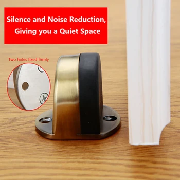 Stopper Door Holders Catch Floor Mounted Nail-free Door Stops NAIERDI Non Punching Sticker Stainless Steel Rubber Door 
Stopper Door Holders Catch Floor Mounted Nail-free Door Stops NAIERDI Non Punching Sticker Stainless Steel Rubber Door