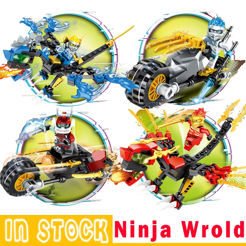 Ninja Dragon Motorcycle Model Building Blocks Compatible legoings Technic KAI JAY ZANE Figures Bricks toys children friends
Ninja Dragon Motorcycle Model Building Blocks Compatible legoings Technic KAI JAY ZANE Figures Bricks toys children friends
