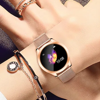 IP68 Waterproof Smart Watch Women Lovely Bracelet Heart Rate Monitor Sleep Monitoring Smartwatch for IOS Android VS KW10 band
IP68 Waterproof Smart Watch Women Lovely Bracelet Heart Rate Monitor Sleep Monitoring Smartwatch for IOS Android VS KW10 band
