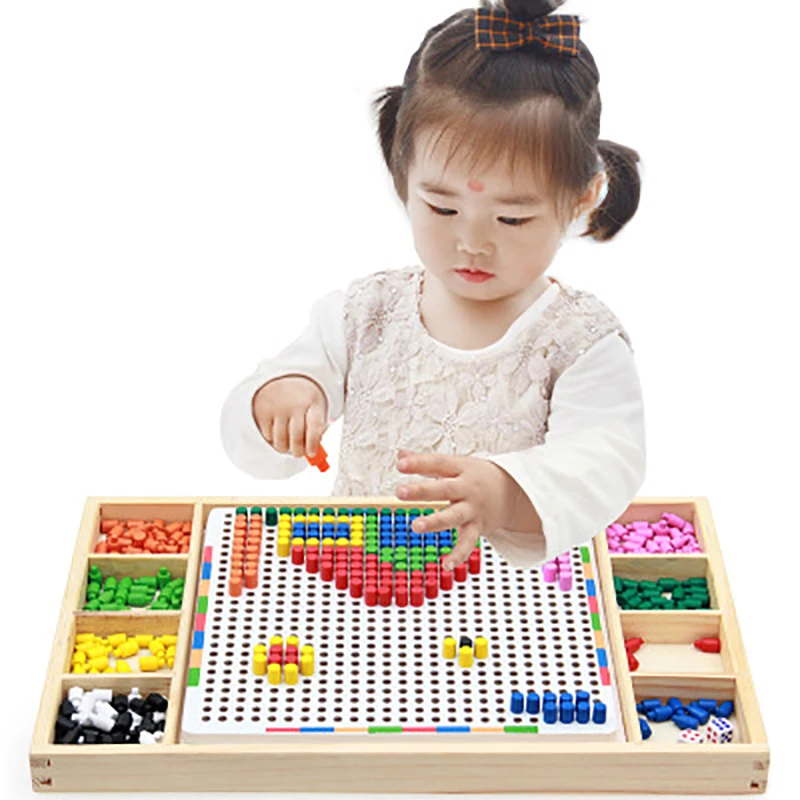 Kids Early Educational Wooden Toys Creative Mmushroom Nail Splicing Board Combination Puzzle Toy For Children Christmas Gifts
Kids Early Educational Wooden Toys Creative Mmushroom Nail Splicing Board Combination Puzzle Toy For Children Christmas Gifts