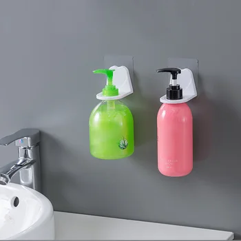 Wall-Mounted Shower Gel Hook Rack Traceless Self-adhesive Hand Sanitizer Bracket for Household Bathroom Accessories
Wall-Mounted Shower Gel Hook Rack Traceless Self-adhesive Hand Sanitizer Bracket for Household Bathroom Accessories