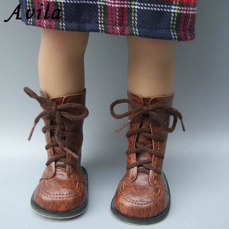 Doll shoes Boots Soft Mini Boots For 18 Inch American Baby and 43 cm New Baby Toy Doll Accessory
Doll shoes Boots Soft Mini Boots For 18 Inch American Baby and 43 cm New Baby Toy Doll Accessory