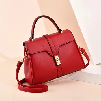 Luxury Brand Women Handbag Fashion PU Leather Totes Bag Top-handle New Crossbody Shoulder Bag Lady Simple Hand Bag
Luxury Brand Women Handbag Fashion PU Leather Totes Bag Top-handle New Crossbody Shoulder Bag Lady Simple Hand Bag