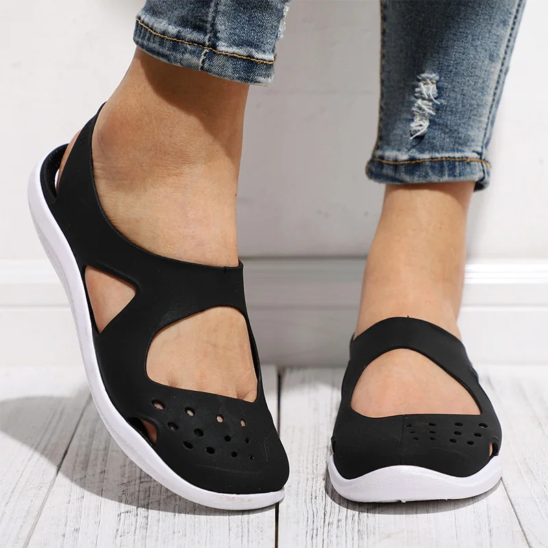Summer Women Sandals Soft Flat Slip On Female Casual Jelly Shoes Girl Sandals Hollow Out Mesh Flats Beach Footwear New
Summer Women Sandals Soft Flat Slip On Female Casual Jelly Shoes Girl Sandals Hollow Out Mesh Flats Beach Footwear New