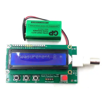 Multi-Function Tester Resistance-Capacitance Oscilloscope Generator Frequency Meter Integrated Tester
Multi-Function Tester Resistance-Capacitance Oscilloscope Generator Frequency Meter Integrated Tester