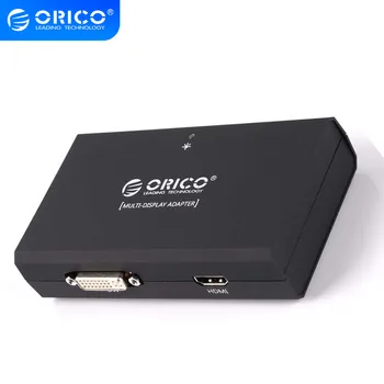 ORICO USB3.0 to DVI/HDMI External Monitor Converter Connector Controller 5Gbps -Black(DHU3A-BK)
ORICO USB3.0 to DVI/HDMI External Monitor Converter Connector Controller 5Gbps -Black(DHU3A-BK)
