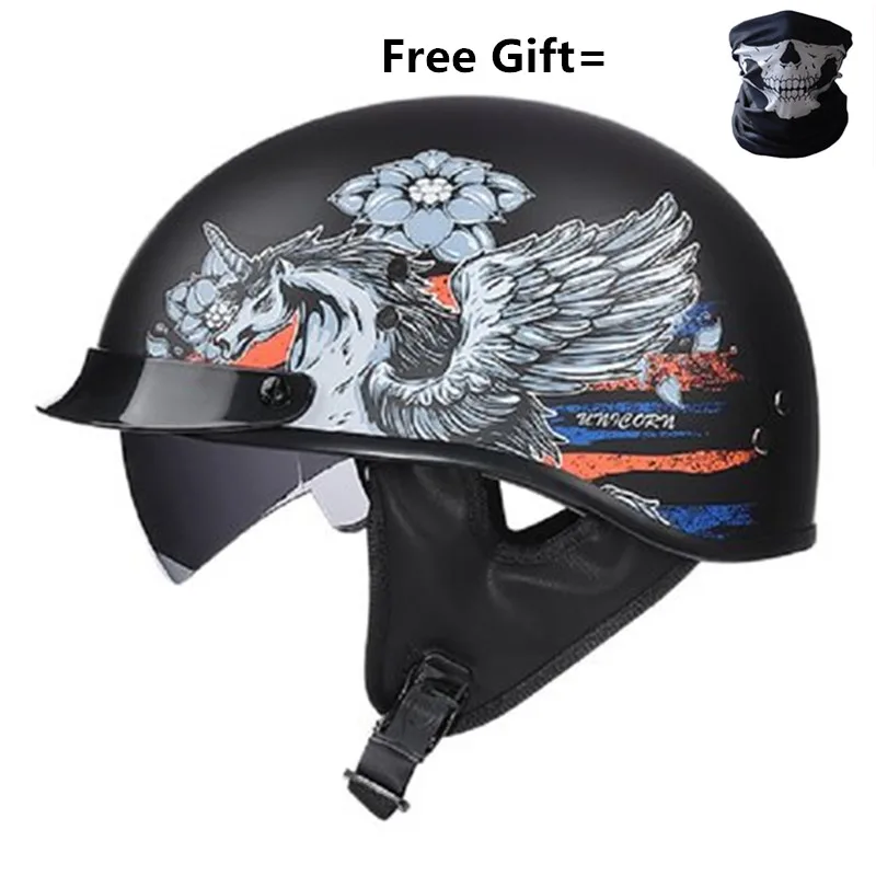 Half face motorcycle helmet retro knight helmet cruiser chopper capacete built-in sun visor VOSS-889 size M L XL XXL
Half face motorcycle helmet retro knight helmet cruiser chopper capacete built-in sun visor VOSS-889 size M L XL XXL