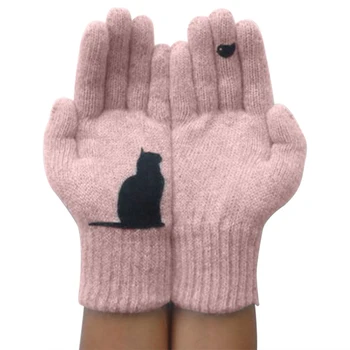 Women Cute Cat Bird Gloves Warm Gloves Winter Gloves Full Finger Cycling Gloves
Women Cute Cat Bird Gloves Warm Gloves Winter Gloves Full Finger Cycling Gloves