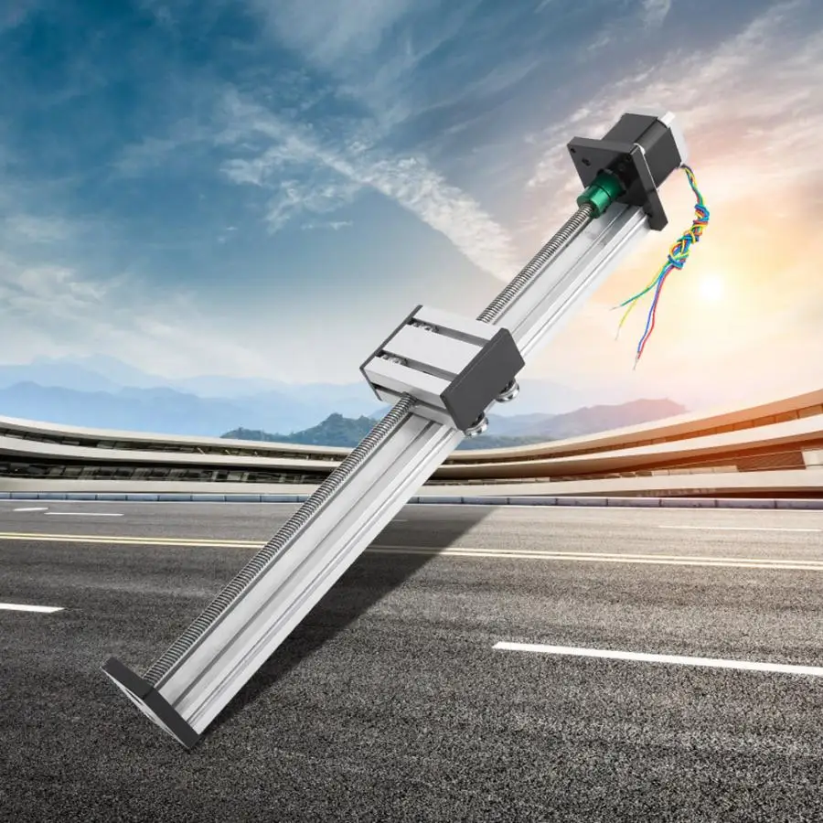 0808 Long Stage Actuator Ball Screw Linear Guide Rail + Nema17 42 Stepper Motor linear rails carriage cnc parts
0808 Long Stage Actuator Ball Screw Linear Guide Rail + Nema17 42 Stepper Motor linear rails carriage cnc parts