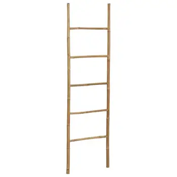 Simple Bamboo Towel Ladder with 5 Rungs 50 x 170 cm Free Standing Towel Rack for Bathroom Home Decoration Garden Home Decoration
Simple Bamboo Towel Ladder with 5 Rungs 50 x 170 cm Free Standing Towel Rack for Bathroom Home Decoration Garden Home Decoration