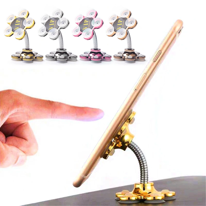 2019 New Stand for Cell Phone 360 degree Rotatable Flower Magic Suction Cup Mobile Phone Holder Car Bracket Mount Compatible
2019 New Stand for Cell Phone 360 degree Rotatable Flower Magic Suction Cup Mobile Phone Holder Car Bracket Mount Compatible