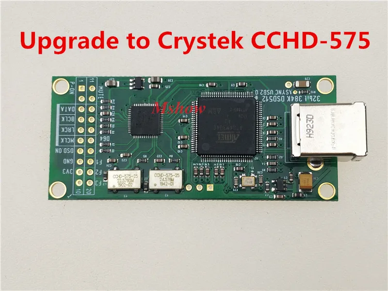 Amanero Combo384 USB DSD 512/PCM 384 модуль цифровой интерфейс обновление до CRYSTEK CCHD 575 для ES9038PRO