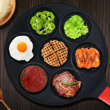 Seven-hole Omelette Pot Smiley Face Pancake Mini Breakfast Maker With Double Layer Non Stick Coating Steak Cooking Food Cooking
Seven-hole Omelette Pot Smiley Face Pancake Mini Breakfast Maker With Double Layer Non Stick Coating Steak Cooking Food Cooking
