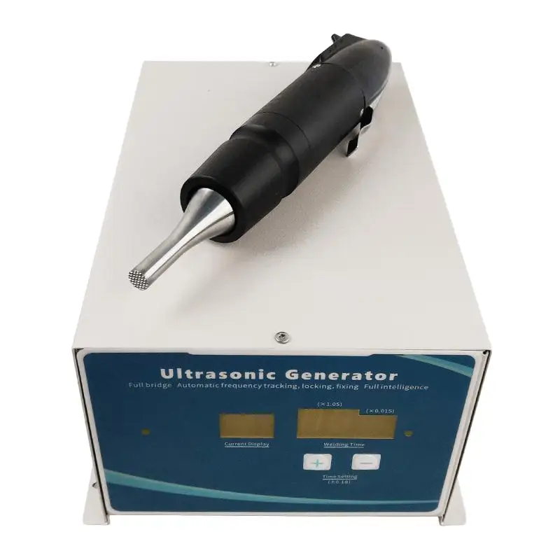 In Stock28KHz 800W Ultrasonic Manual Mask Spot Welder Inner Ear Loop Welding Machine Portable Mask Ear Wire Welding Machine
In Stock28KHz 800W Ultrasonic Manual Mask Spot Welder Inner Ear Loop Welding Machine Portable Mask Ear Wire Welding Machine