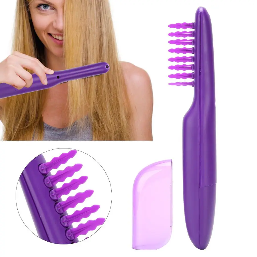 Hairbrush Electric Detangling Comb Wet Dry Dual Use Negative Ion Massage Comb Styling Tool Purple Professional Hair Comb
Hairbrush Electric Detangling Comb Wet Dry Dual Use Negative Ion Massage Comb Styling Tool Purple Professional Hair Comb