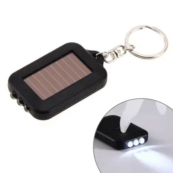 Mini Portable Solar Power 3LED Light Key Chain Torch Flashlight Key Ring Gift Rechargeable Useful Eco-friendly Key Light
Mini Portable Solar Power 3LED Light Key Chain Torch Flashlight Key Ring Gift Rechargeable Useful Eco-friendly Key Light