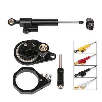 Motorcycle scooter autobike Steering damper Stabilizer & Bracket For SUZUKI GSXR600 GSXR700 2006-2010 GSXR 600 700 2007 08 2009
Motorcycle scooter autobike Steering damper Stabilizer & Bracket For SUZUKI GSXR600 GSXR700 2006-2010 GSXR 600 700 2007 08 2009