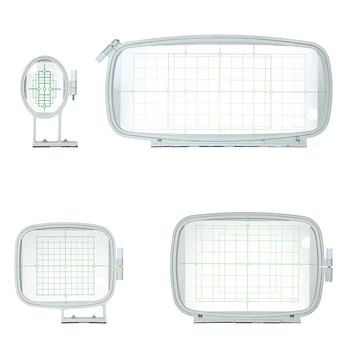 4pcs/set Household Embroidery Machine Hoop Frame Set Sew Tech Hoops Sewing Machine Accessories for Brother SE270D SE-350
4pcs/set Household Embroidery Machine Hoop Frame Set Sew Tech Hoops Sewing Machine Accessories for Brother SE270D SE-350