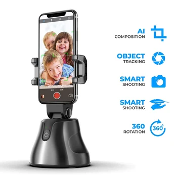 Portable Smart Shooting Selfie Stick 360° Rotation Auto Face Tracking Object Tracking Phone Holder for Photo Vlog Live Video
Portable Smart Shooting Selfie Stick 360° Rotation Auto Face Tracking Object Tracking Phone Holder for Photo Vlog Live Video