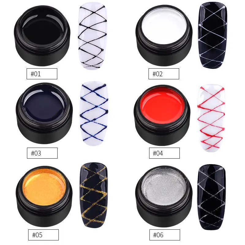 5ml Spider Gel Creative Wire Drawing Nail Art Gel Lacquer Point Line Pulling Silk Polish Painting Nail Tips Manicure Varnish
5ml Spider Gel Creative Wire Drawing Nail Art Gel Lacquer Point Line Pulling Silk Polish Painting Nail Tips Manicure Varnish