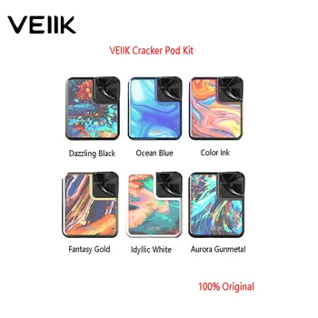 Latest Original GreenSound VEIIK Cracker Pod System Kit with 500mAh 2ml Pod 1.2ohm E-Cigarette Vape pen Vaporizer vs Drag Nano
Latest Original GreenSound VEIIK Cracker Pod System Kit with 500mAh 2ml Pod 1.2ohm E-Cigarette Vape pen Vaporizer vs Drag Nano